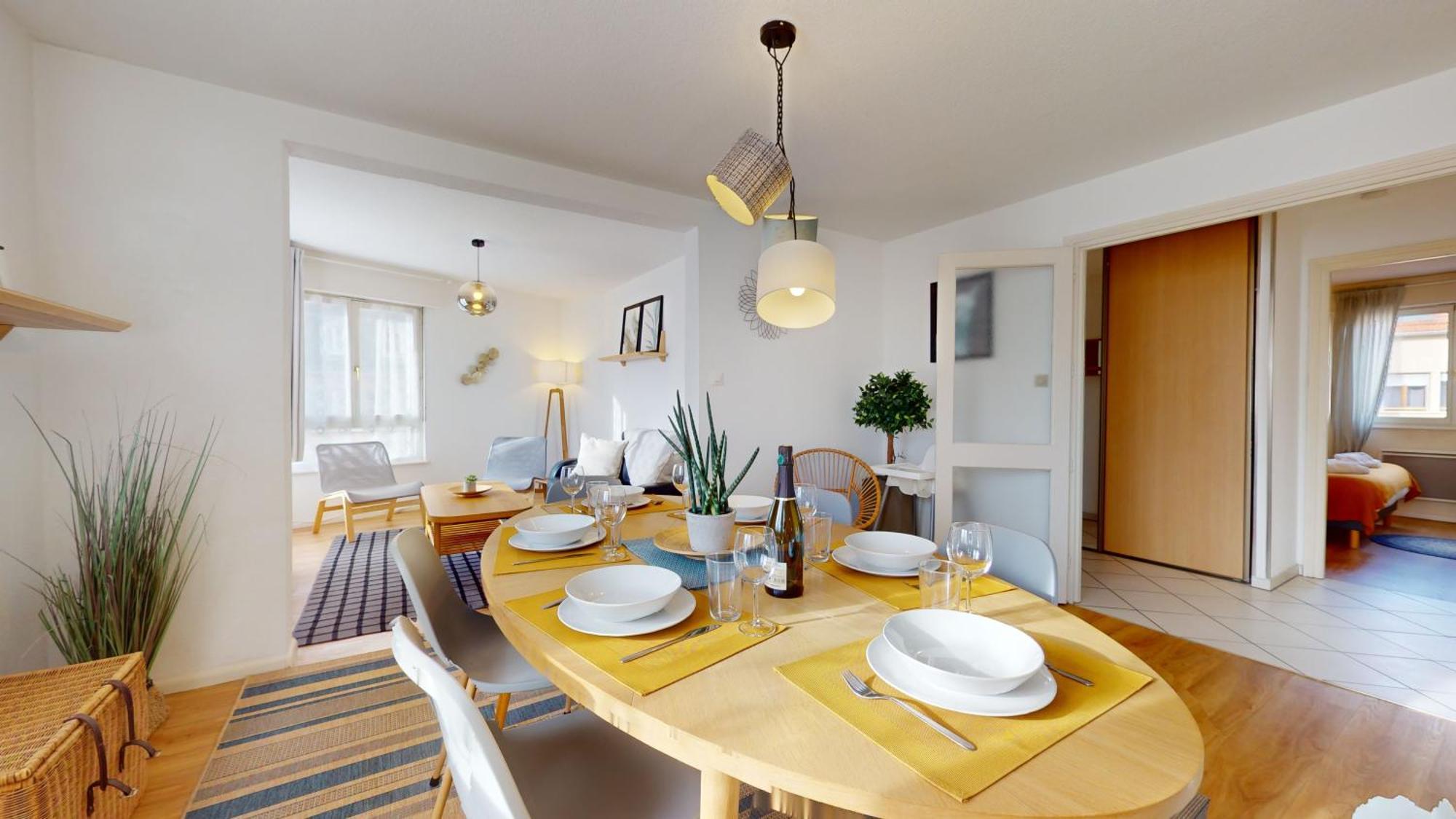 Elegance, Appartement 6 Pers 1 Parking Colmar Exterior foto