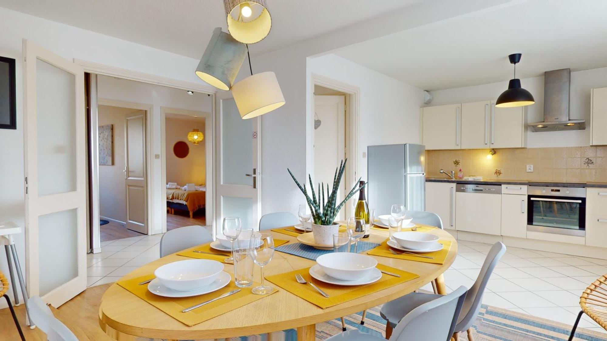 Elegance, Appartement 6 Pers 1 Parking Colmar Exterior foto