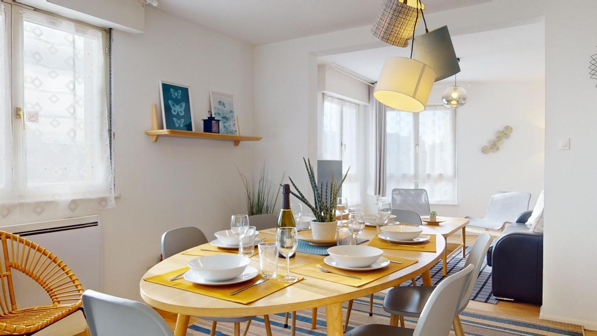 Elegance, Appartement 6 Pers 1 Parking Colmar Exterior foto